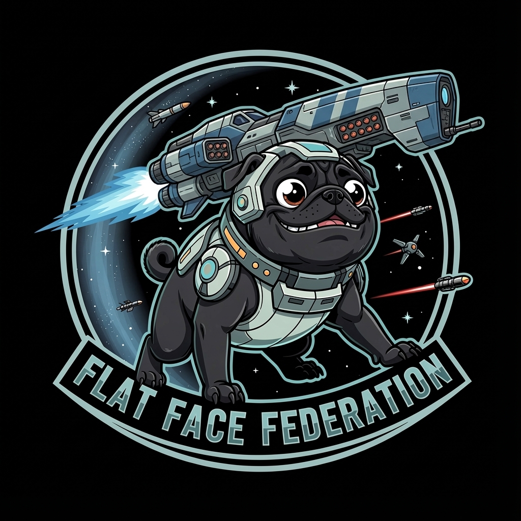 Flat Face Federation Logo